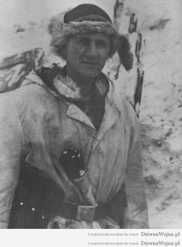 Norweski podoficer, służący w niemieckiej dywizji Wiking