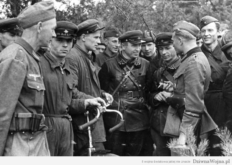 Polen, Treffen deutscher und sowjetischer Soldaten